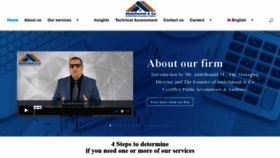 What Abdelhamidcpa.com website looked like in 2020 (3 years ago)