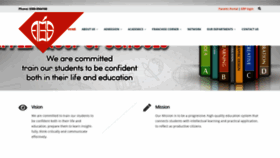 What Appleschools.pk website looked like in 2020 (3 years ago)
