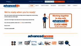 What Advancedlife.com.au website looked like in 2020 (3 years ago)