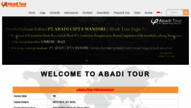 What Abaditour.com website looked like in 2020 (3 years ago)