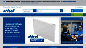 What Ahlsell.fi website looked like in 2020 (3 years ago)