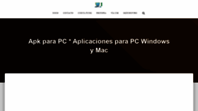 What Apkdescargar.org website looked like in 2020 (5 years ago)