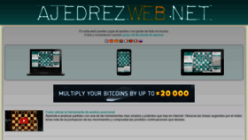 What Ajedrezweb.net website looked like in 2020 (3 years ago)