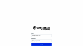 What App.getfeedback.com website looked like in 2020 (3 years ago)
