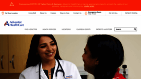 What Adventistmedicalgroup.org website looked like in 2020 (3 years ago)