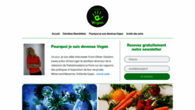 What Alternative-vegan.com website looked like in 2020 (3 years ago)