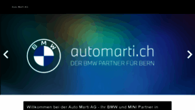 What Automarti.ch website looked like in 2020 (3 years ago)