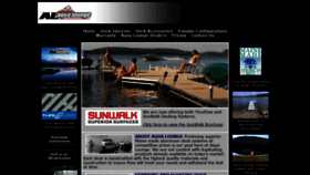 What Aqualoungedocks.com website looked like in 2020 (3 years ago)