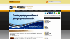 What Adilcinoglu.com website looked like in 2020 (3 years ago)
