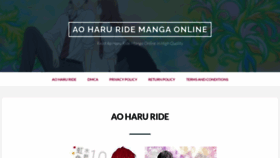 What Aoharuride.xyz website looked like in 2020 (3 years ago)