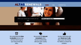 What Altags.com website looked like in 2020 (3 years ago)