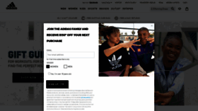 What Adidas.co.za website looked like in 2020 (3 years ago)