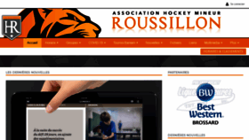 What Ahmroussillon.com website looked like in 2020 (3 years ago)