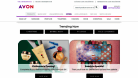 What Avon.uk.com website looked like in 2020 (3 years ago)