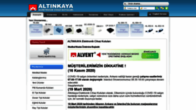 What Altinkaya.com.tr website looked like in 2020 (3 years ago)