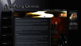 What Anarchy-online.com website looked like in 2020 (3 years ago)