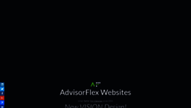 What Advisorflex.com website looked like in 2020 (3 years ago)