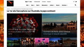 What Australia-australie.com website looked like in 2020 (3 years ago)