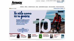 What Amway.com.co website looked like in 2020 (3 years ago)