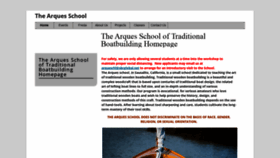 What Arqueschl.org website looked like in 2020 (3 years ago)