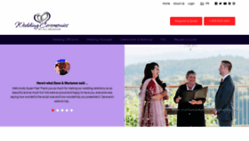 What Allseasonsweddings.com website looked like in 2020 (3 years ago)