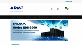 What Adm21-moxa.fr website looked like in 2020 (3 years ago)