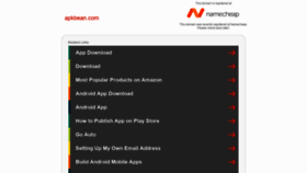What Apkbean.com website looked like in 2020 (3 years ago)