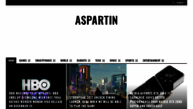 What Aspartin.com website looked like in 2020 (3 years ago)