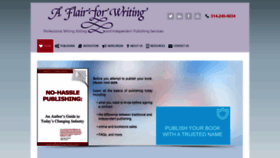 What Aflairforwriting.com website looked like in 2020 (3 years ago)