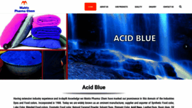 What Acid-blue.com website looked like in 2020 (3 years ago)