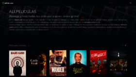 What Allpeliculas.info website looked like in 2020 (3 years ago)