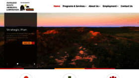 What Anyinginyi.org.au website looked like in 2020 (4 years ago)