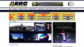What Aero-news.net website looked like in 2020 (3 years ago)