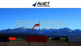 What Avjet-colorado.com website looked like in 2020 (3 years ago)
