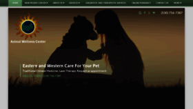 What Animalwellnesscenterdavis.com website looked like in 2020 (3 years ago)