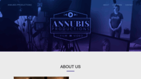 What Annubisproductions.com website looked like in 2020 (3 years ago)