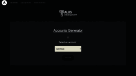 What A-gen.xyz website looked like in 2020 (3 years ago)
