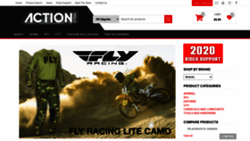 What Actionatv.com website looked like in 2020 (3 years ago)