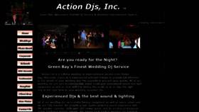 What Actiondjs.net website looked like in 2020 (4 years ago)