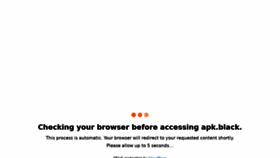 What Apk.black website looked like in 2020 (3 years ago)