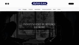 What Ayton-law.co.uk website looked like in 2020 (3 years ago)