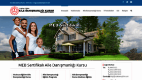 What Ailedanismanligikursu.com website looked like in 2020 (3 years ago)