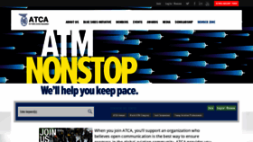What Atca.org website looked like in 2020 (3 years ago)