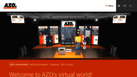 What Azo.de website looked like in 2020 (3 years ago)