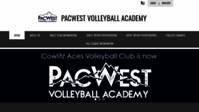 What Acesvolleyballclub.com website looked like in 2020 (3 years ago)