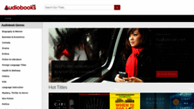 What Audiobooks.net website looked like in 2020 (5 years ago)