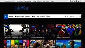 What Animekaizoku.com website looked like in 2020 (3 years ago)