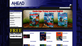 What Aheadbooks.com website looked like in 2020 (3 years ago)