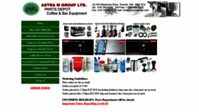 What Astramgroup.com website looked like in 2020 (3 years ago)