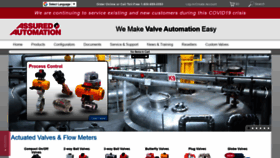 What Assuredautomation.com website looked like in 2020 (3 years ago)